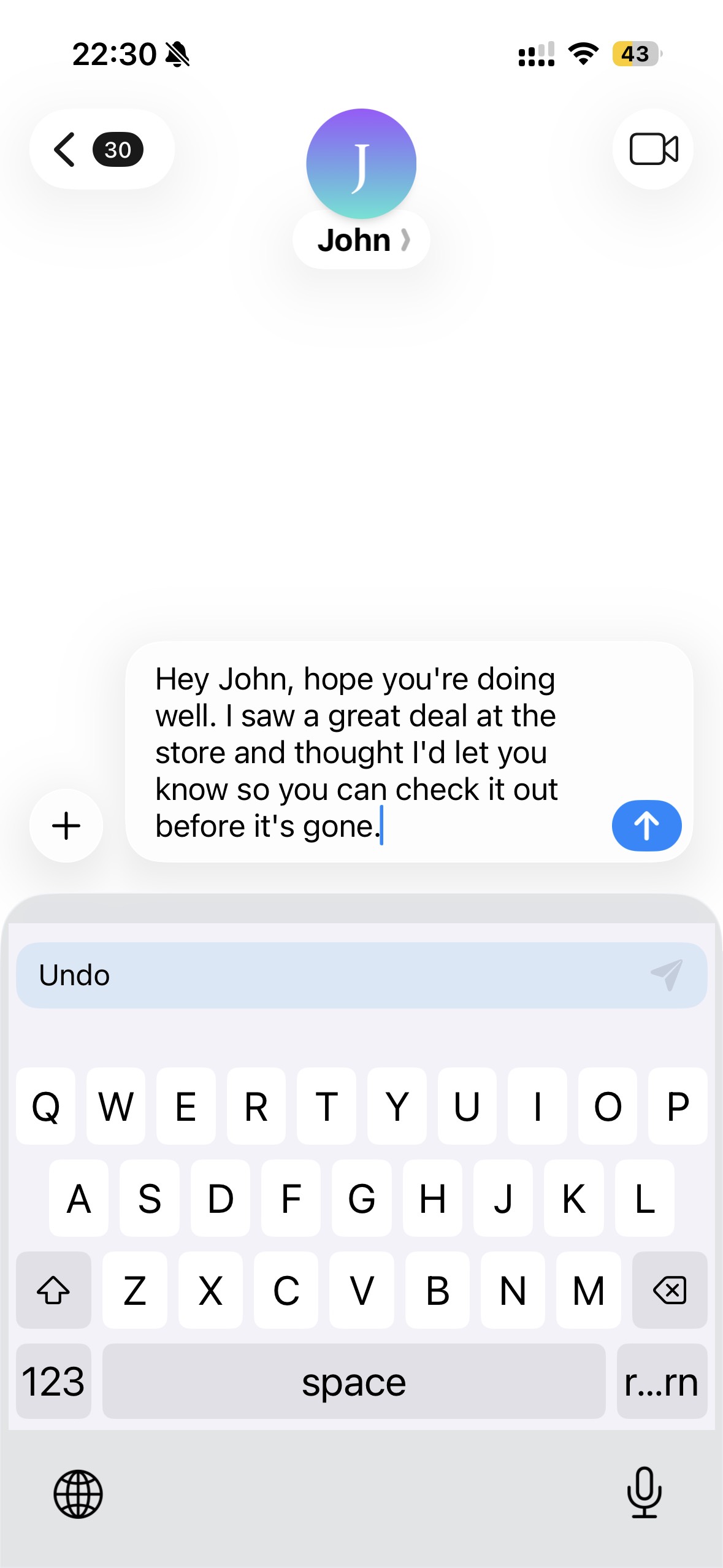 After - Your message is polished and professional, ready to send. Same meaning, better delivery.